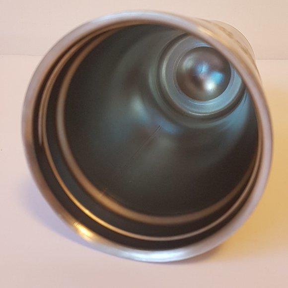 Starbucks Stainless Tumbler Straw Screw Top Lid Metal Cold Drink Traveler Mug - Picture 12 of 14